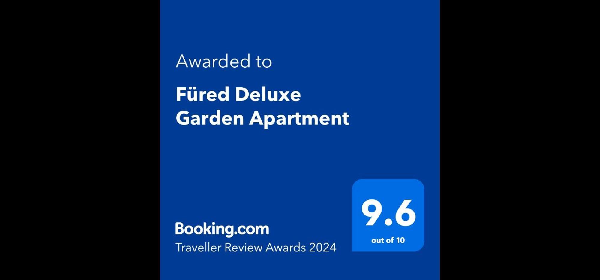 Füred Deluxe Garden Apartment Balatonfüred Exterior foto